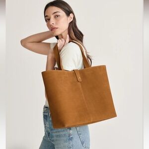 Jenni Kayne Oiled  Leather Tote in Walnut